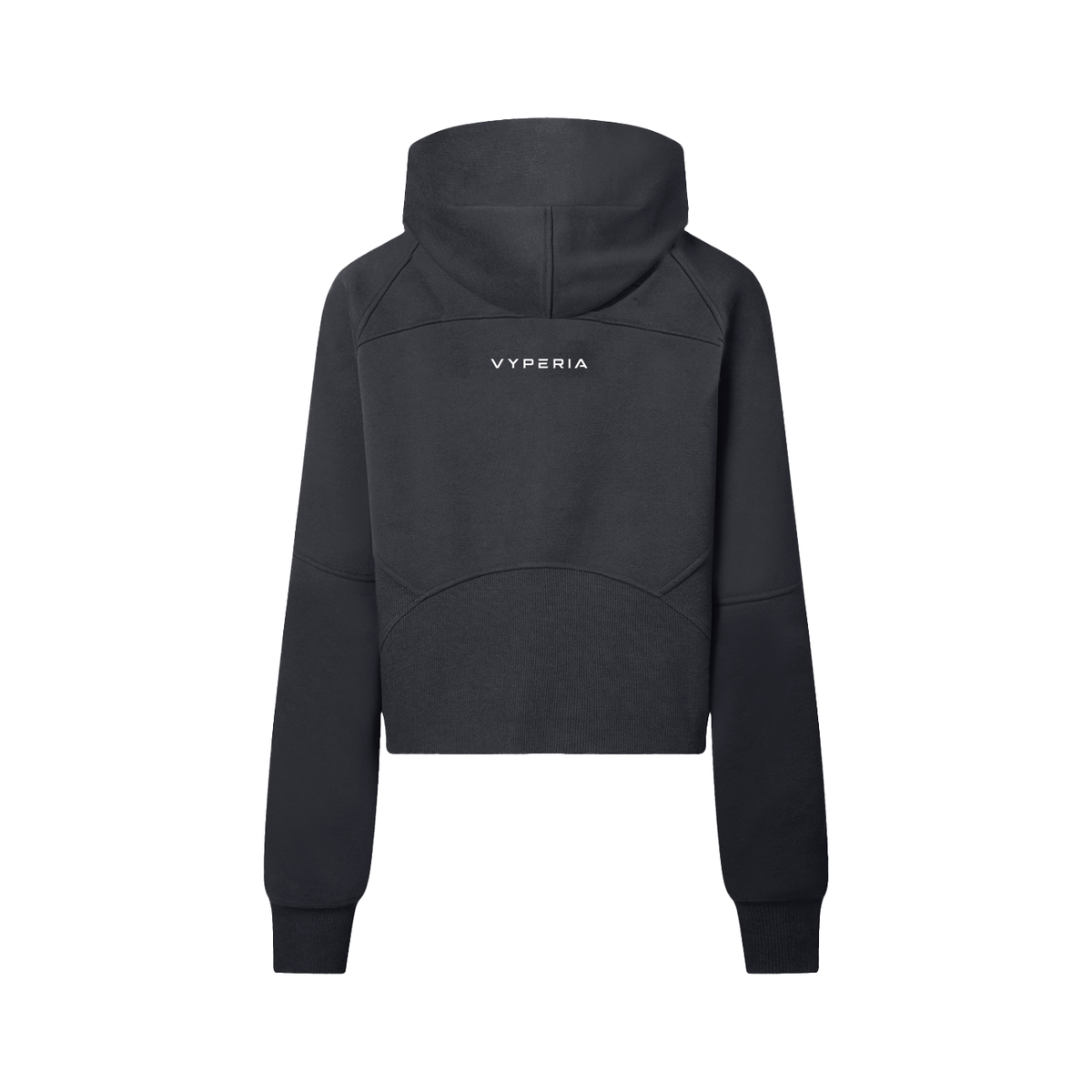 Vyperia Strike Cropped Half-Zip Hoodie
